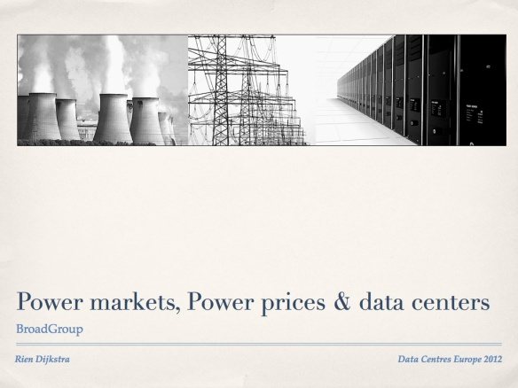 Power markets, power prices and data centers 1